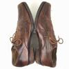 80s-90s Vintage Paul Morri Swirl Moc Business Shoes Brown Made in Italy size 43.5 27.5-28.0 Men's(USED)