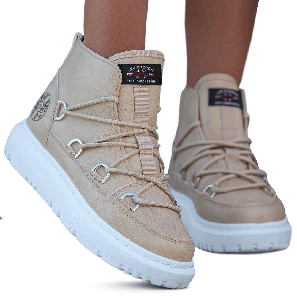 Lee Cooper Women's Sports Boots Beige 41