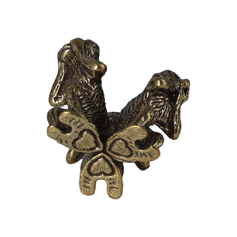 Feng Shui Warmhouse Gift Antique Wise Monkey Statue Monkey Figurines Car Ornaments Home Decor