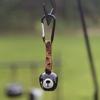 Camping Black Bear Hanging Bell with Carabiner Loud Heavy Duty Outdoor Backpacking Hiking Backpack Belt Hanging Wind Chime Decoration