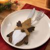 Reusable Flatware Sleeve Christmas Gnome Cutlery Holder Santa Reindeer Knife Fork Spoon Bags Bag Decorations Supplies for Xmas Party Holders
