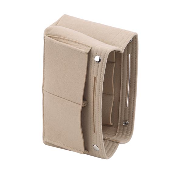 Фетровая вставка-органайзер подходит для сумок-тоут / сумок-ведер, подкладочная сумка, фетровая косметичка, высокое качество, однотонная, поддержка для путешествий, портативный органайзер для сумки-вставки