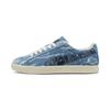 Clyde Denim Unisex Sneakers Blue Frosted-Ivory Faded-Denim 399655-01