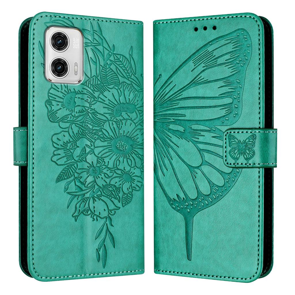 Чехол из искусственной кожи с бабочками и цветами, подставка для карт, слоты, противоударный откидной чехол из ТПУ для Motorola Moto G50 G60 G51 G30 G31 G22 G32 G62 G72 G73 G84