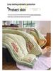 2025 Winter Imitation Rabbit Fur High-Weight Three-Layer Quilted Blanket