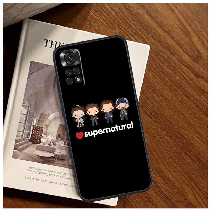 Чехол Supernatural Кастиэль для Xiaomi Redmi Note 13 11 10 9 8 12 Pro Plus 12S 11S 10S 9S 10A 9C 10C 12C 13C Funda