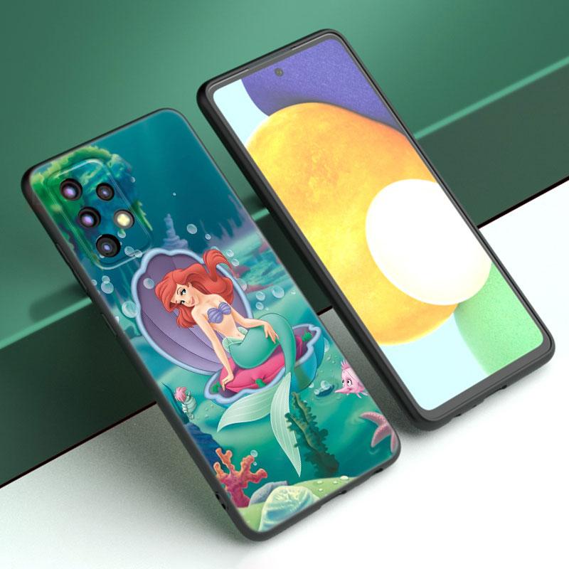 The Little M-Mermaid Phone Case For Samsung A13 A22 A24 A32 A23 A25 A34 A35 A52S A53 A54 A55 A73 A12 A14 A15 A31 A33 A50 A51 A72