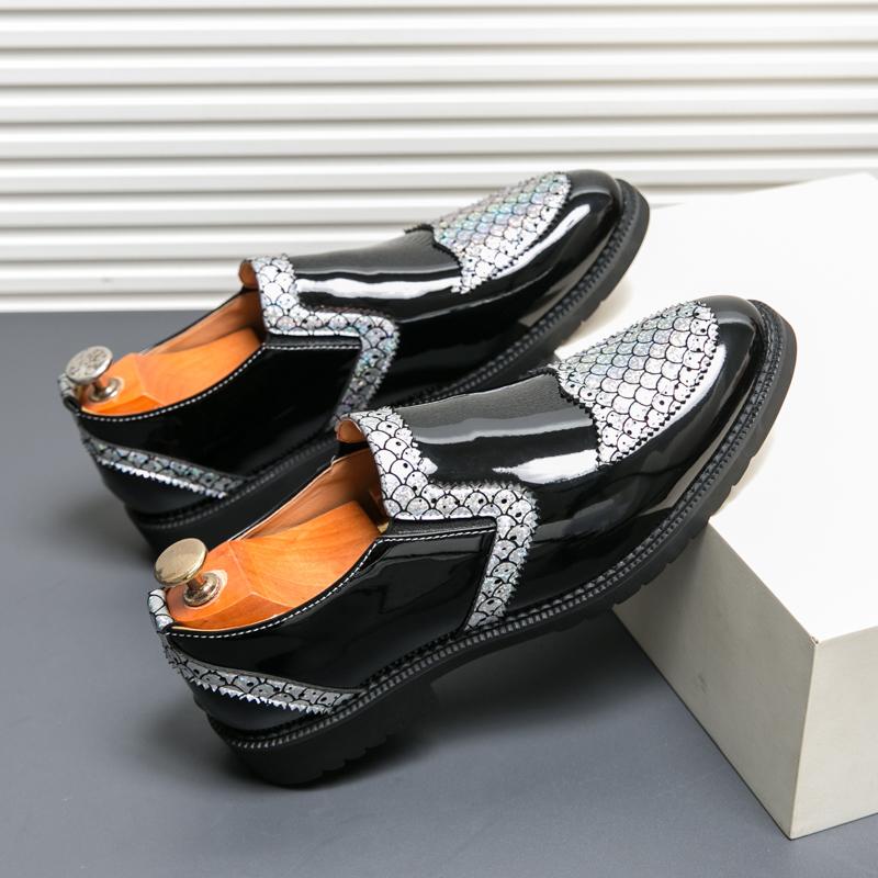 Золотые кожаные туфли для мужчин, модельные туфли, роскошные мужские туфли без застежек, модная дизайнерская обувь для вечеринок и свадеб, лакированная кожа