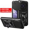 Чехол для VIVO X300 Pro / X300 Чехол Слайд Защита камеры Кольцо-подставка Противоударный чехол Capa Funda