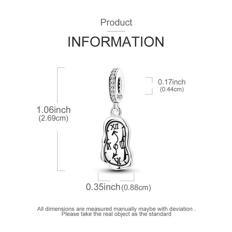 Шармы из стерлингового серебра Подсолнух Путешествие Воздушный шар Глаза дьявола Стрекоза Бабочка Шарм Подходят Оригинальные Подходят Женские Ювелирные Шармы