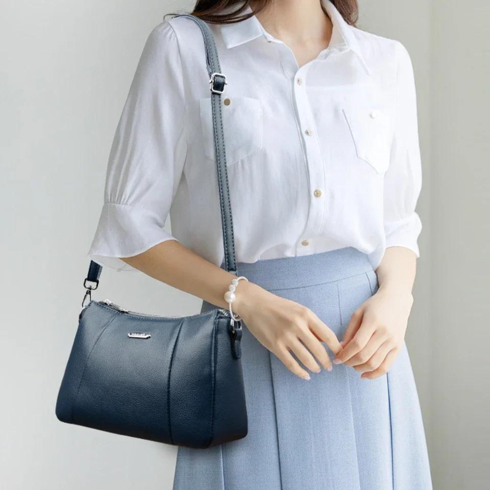 Роскошная дизайнерская однотонная женская сумка через плечо, модная маленькая женская сумка через подмышку из высококачественной искусственной кожи, женские сумки через плечо