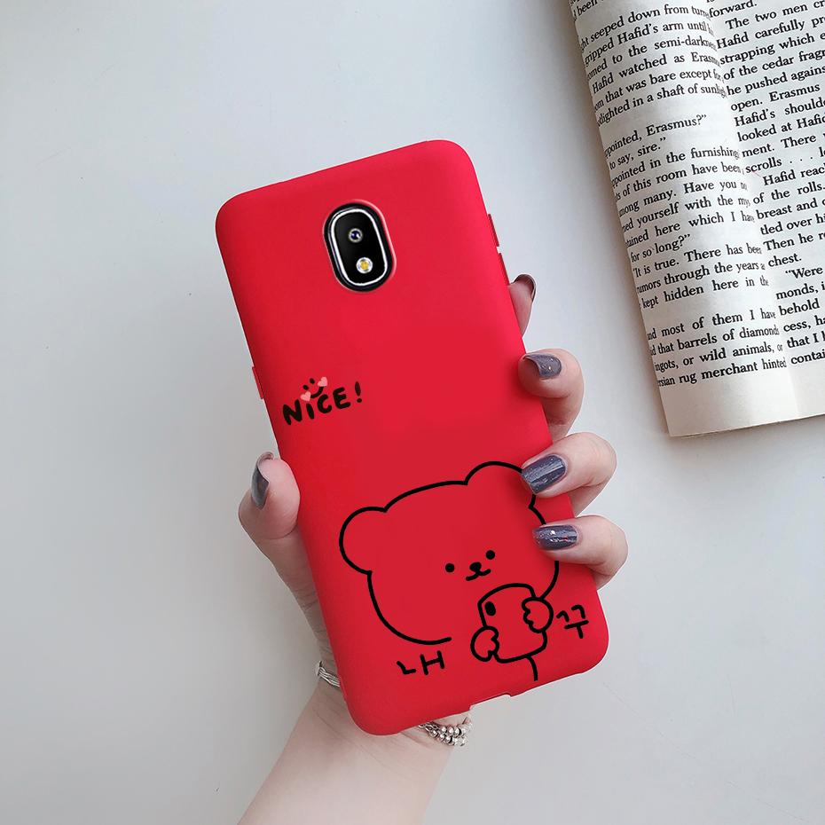 Мягкий чехол-конфета силиконовый чехол для телефона на для samsung galaxy j7 j5 j3 j 7 5 3 pro 2017 j330f j530f чехол тпу задняя крышка coque
