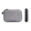 AI Voice Recorder Travel Case Water Proof EVA Shockproof Foam Large Capacity Carrying Bag for PLAUD NotePin Grey
