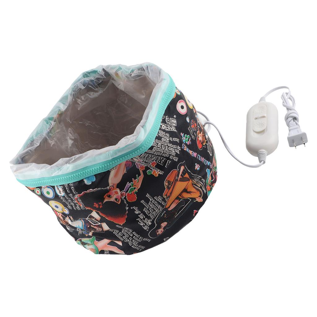 3-х скоростная насадка для отпаривателя для волос, нагревающее масло, средство для выпечки, питательный инструмент для ухода за волосами, вилка США 110 В