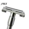 Double Edge Razor with Long Handle Manual Professional Men Facial for Daily