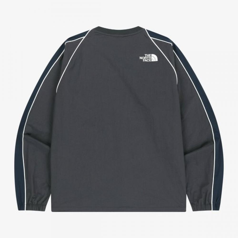The North Face Brio Crewneck Dark Charcoal Nm5ms04k