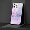 Черный чехол с милым мультяшным единорогом для Apple Iphone 11 13 12 Mini 14 Pro Max Xr 7 8 Se 2020 Xs 6 6s Plus 5 5S, силиконовый чехол для телефона