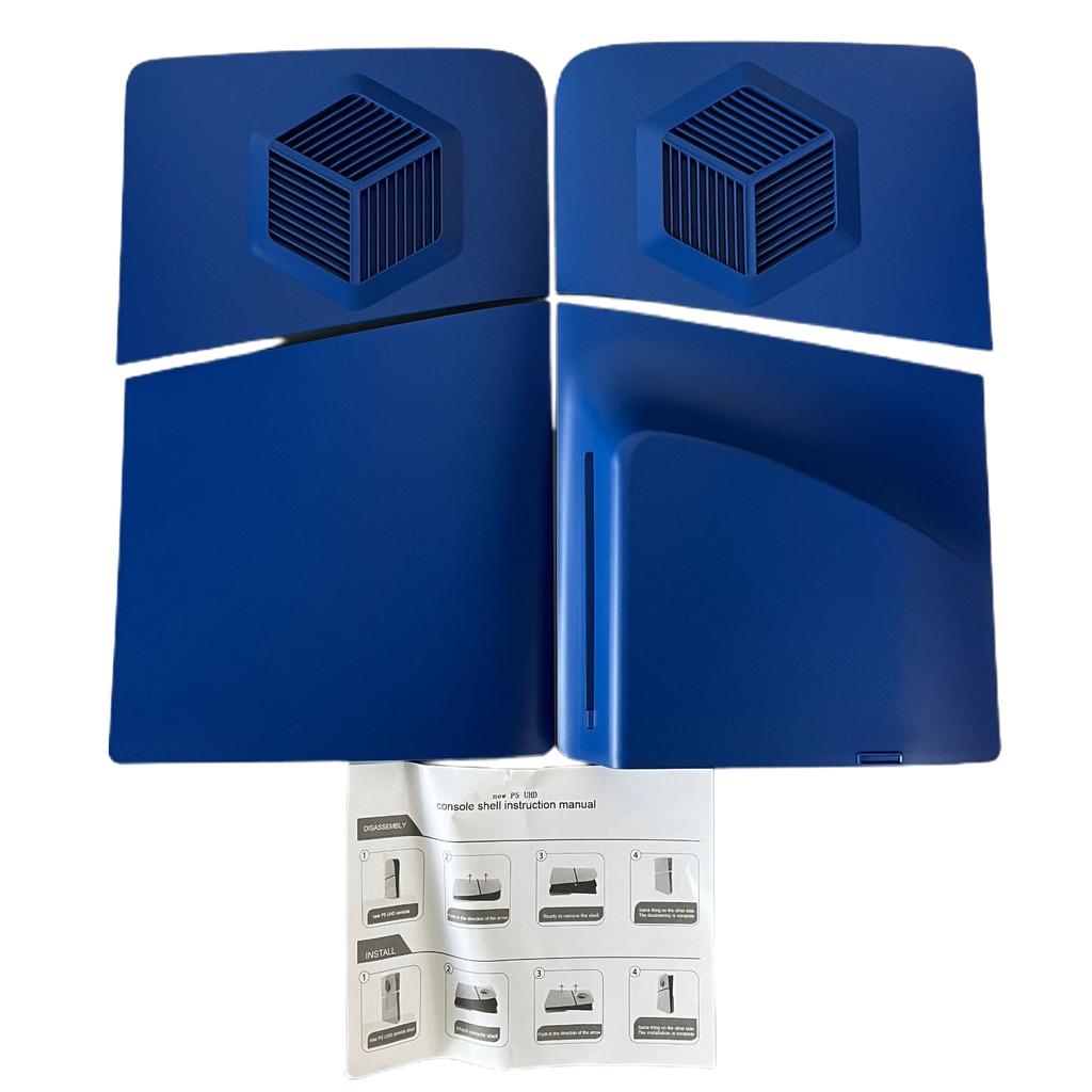 Жесткая панель лицевой панели с вентиляционными отверстиями, пылезащитная защита, сменные лицевые панели для PS 5 Slim, игровые аксессуары