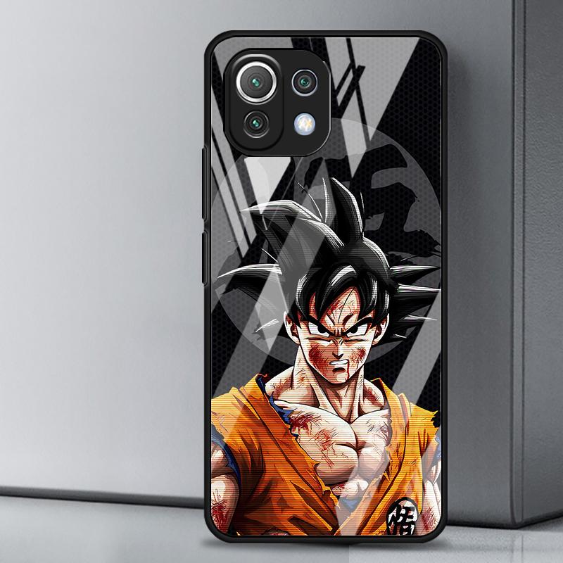 Glass Phone Cover Case for Xiaomi mi 12 12X 13 14 12T 11T 10T Note 10 11 Lite 10 Pro D-ragonS B-allS Guku