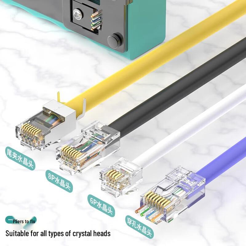 Многофункциональный обжимной инструмент для сетевых кабелей RJ45