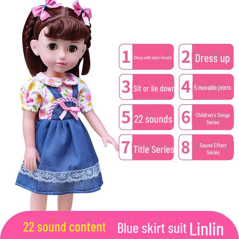 Интерактивная умная кукла-принцесса подарочный набор для девочек