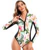 One-piece surfing swimsuit with slimming effect One-piece surfing swimsuit with slimming effect xs