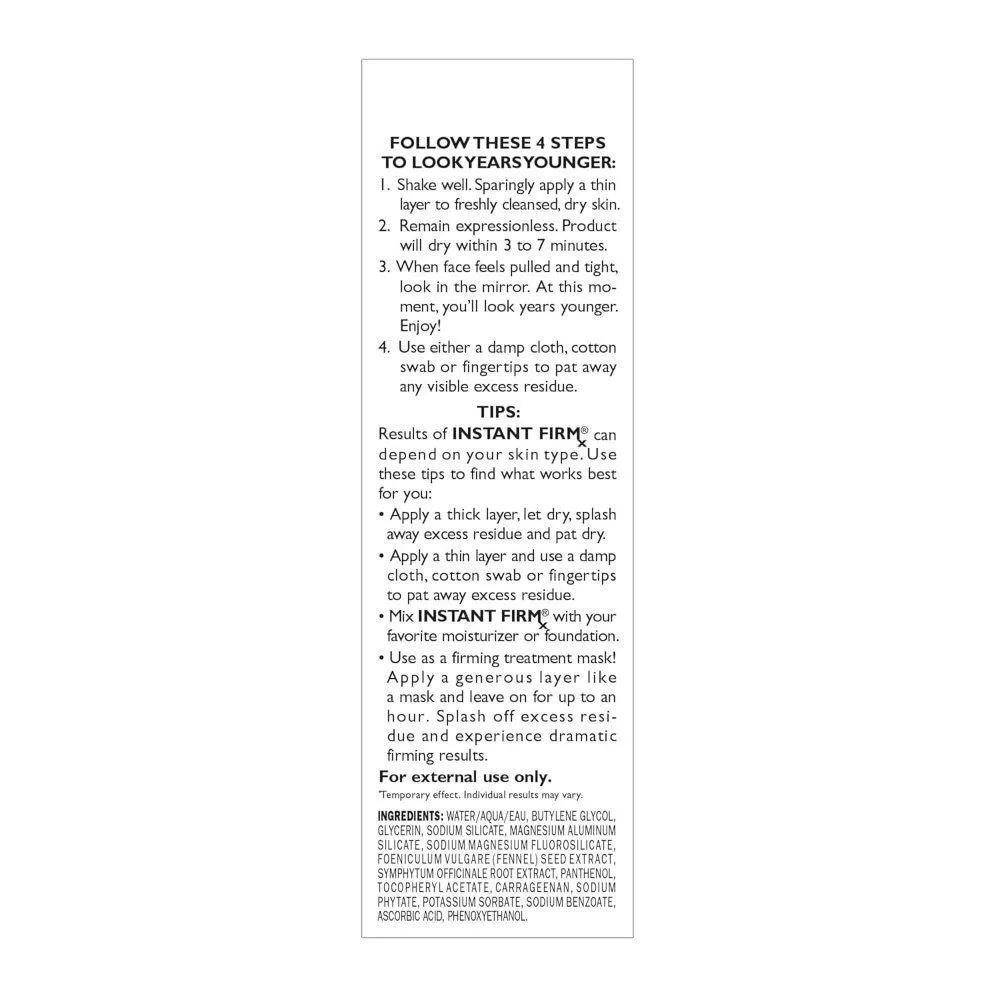 Peter Thomas Roth Instant Firmx Temporary Face Tightener 100ml