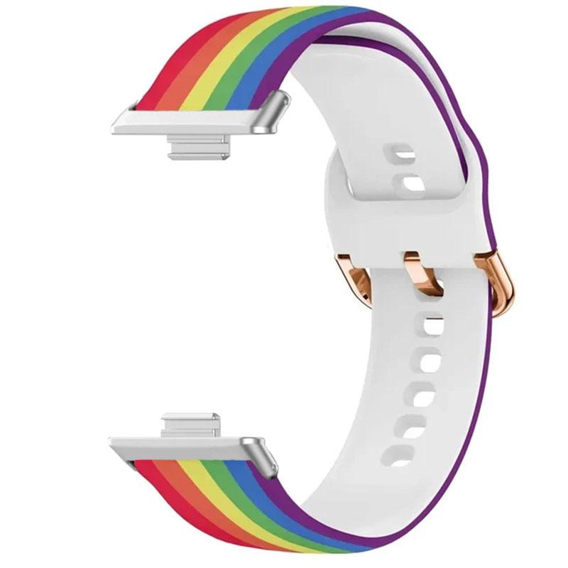 Печать резинового ремешка для Huawei Watch Fit 3 Сменный ремешок для умных часов Браслет Correa Huawei watch fit3 watc band