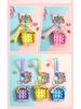 Оригинальный мультяшный брелок в виде мишки Care Bear, игрушка-пищалка, подвеска - милый подарок для пары