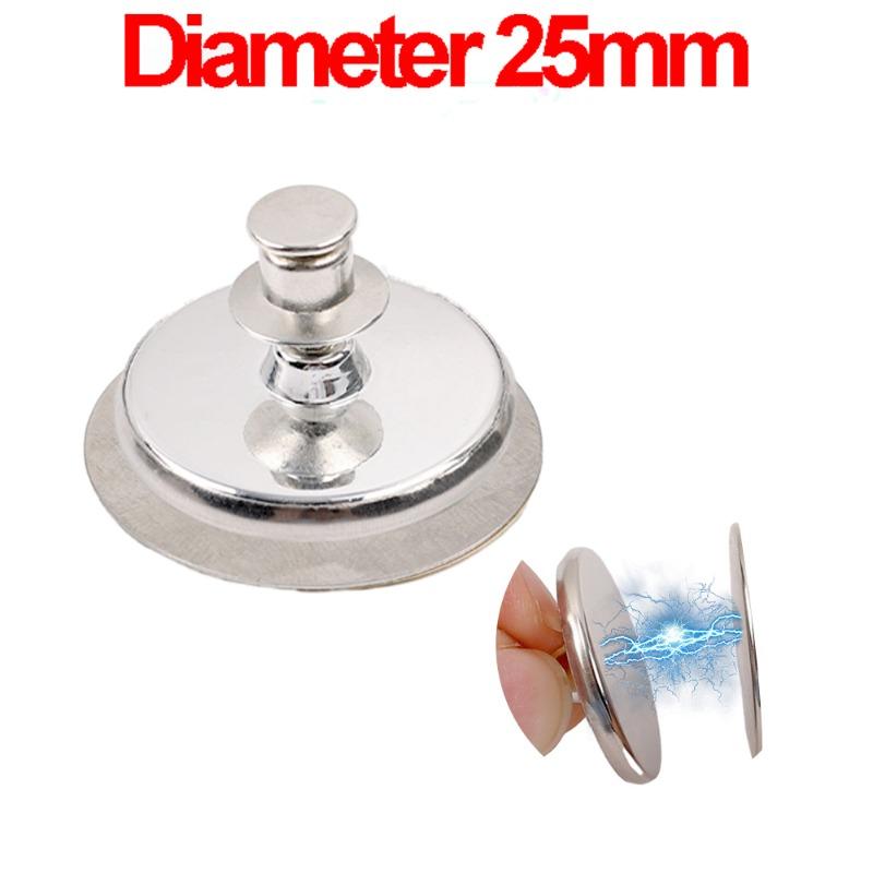 Magnetic Curtain Button Clips Nail Free Detach Curtain Magnet Buckles Prevent Light Window Screen Close Home Decor Accessories