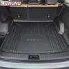 LINNUNU Trunk Mat Fit for GEELY Starray Boyue L Atlas II 2023 2024 All-Weather Black TPE Rear Trunk Pad Cargo Liner Floor Mat