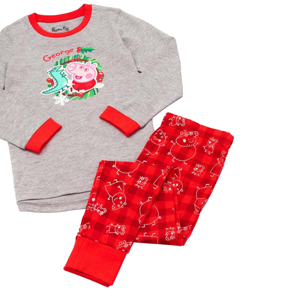 Peppa Pig Boys George Pig Christmas Pyjama Set