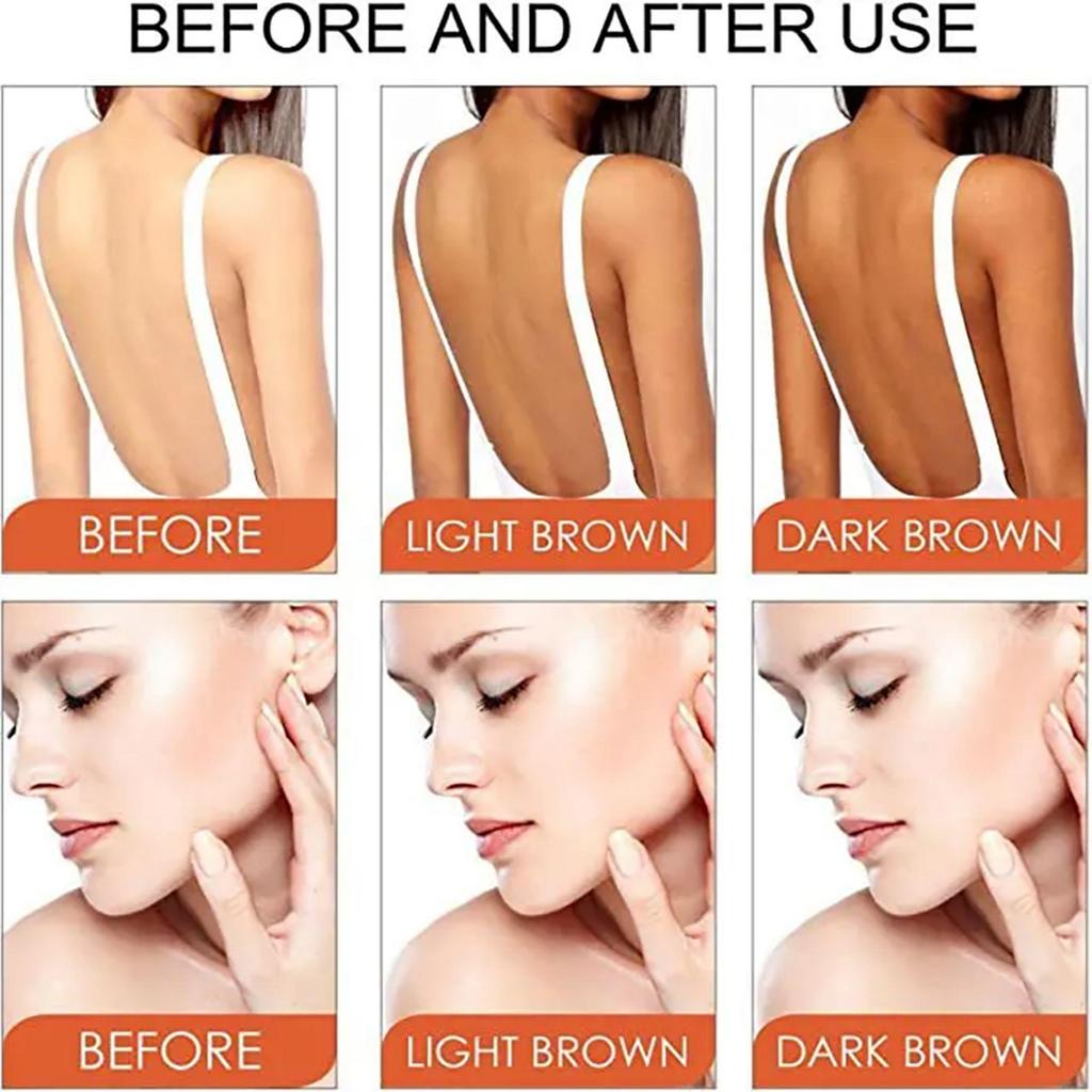 Капли для автозагара TRSTAY подходят для лица и всего тела, автоматический загар без солнечного света