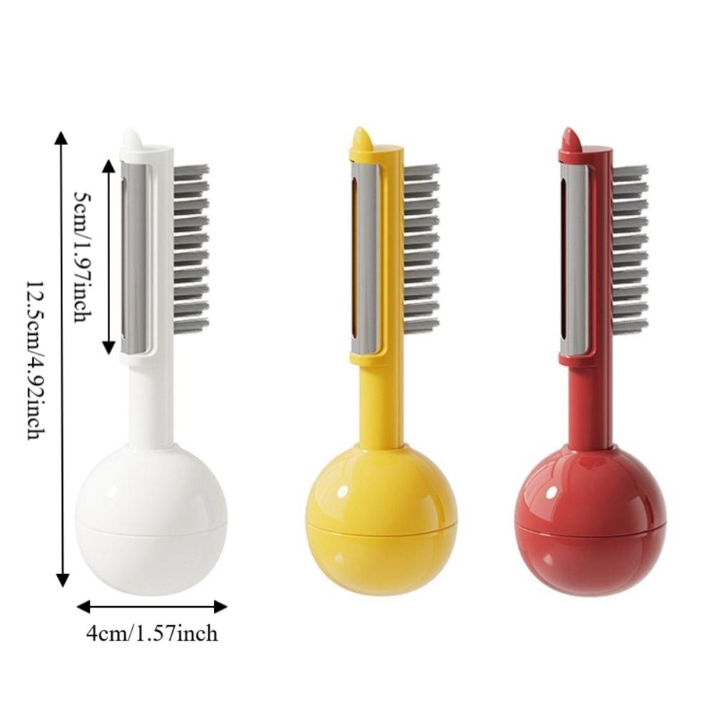 2 in 1 Tumbler Vegetable Peeler with Cleaning Brush Fruit Planer Easy To Store