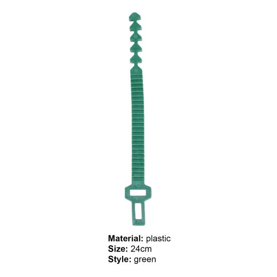 10 шт. многоразовые регулируемые пряжки для фиксации деревьев, пластиковые вьющиеся растения, стяжки для деревьев, садовые принадлежности