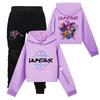 Clothing Sets Kids Unisex Girls' Half-waist Short Single Double-sleeved Printed Casual Suit