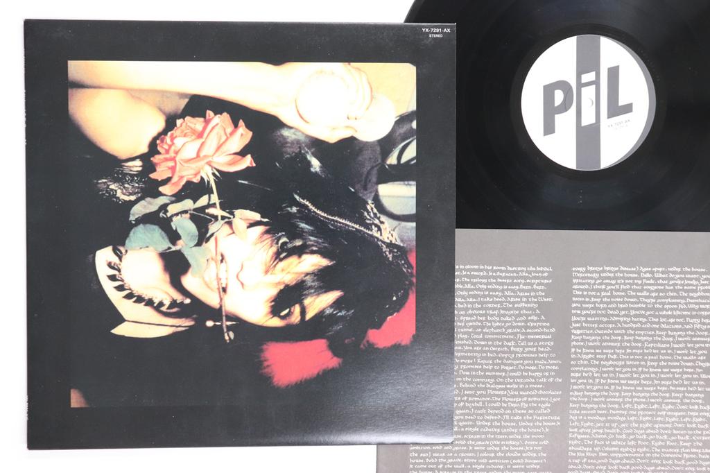 LP Record PUBLIC IMAGE LIMITED - Flowers Of Romance YX7291AX COLUMBIA 1981 Japan Rock Used