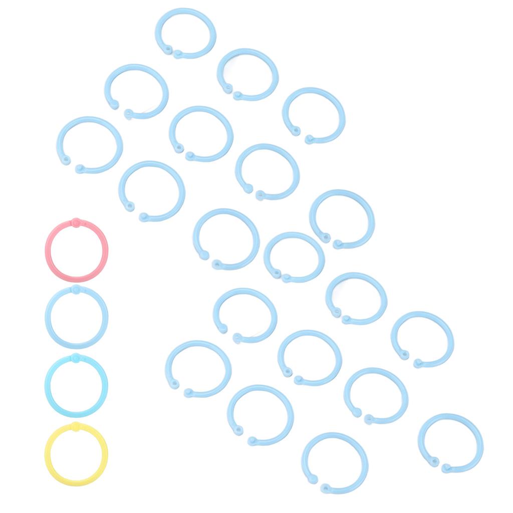 20 шт. Гибкая пряжка для листов книги 30 мм, одинарная бумага для картотек