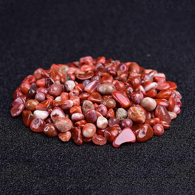 100G Natural Mineral Polished Gravel Chakra Healing Reiki Crystals Natural Stones Home Decor