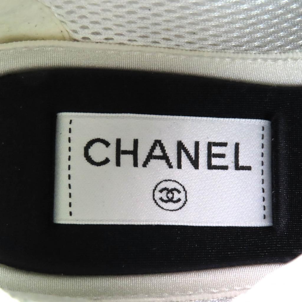 Отличные кроссовки CHANEL черные замшевые женские 37 G39230 Б/У