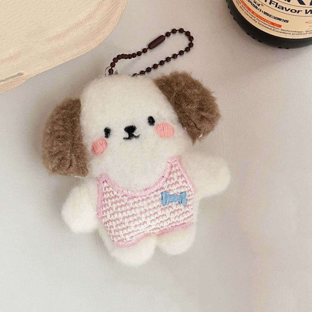 Брелок плюшевый щенок брошь ювелирные изделия аксессуары сумка кулон милая собака значок ювелирные изделия подарки