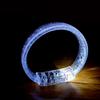2pcs Light Up LED Bracelets Flashing Glowing Wrist Band Blinking Bangle Party Fun&