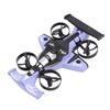 2 in 1 RC Flying Car Aircraft EVA 2.4GHz Remote Control Stunt Aircraft Toy for Birthday Xmas Gift Purple