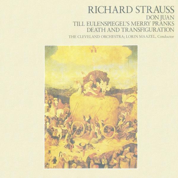 CD RICHARD STRAUSS, THE CLEVELAND ORCH - Don Juan / Till Eulenspiegel's Merr FDCA341 CBS/Sony 1985 Japan Classical Used