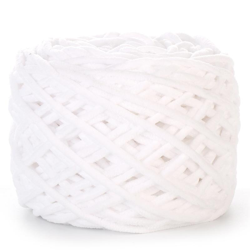 Рукоделие Вязание крючком Пряжа Однорядная нить Крючок Нитка для обуви Толстая линия Домашние тапочки Шарф Подушка Монохромный однотонный цветной клубок ниток