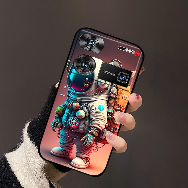 Для nubia Z60 Ultra Чехол Цветок ТПУ Силикон Задняя сторона Мягкий чехол Funda Для ZTE nubia Z60 Ultra Бампер Coque Z60Ultra Z 60 Ultra