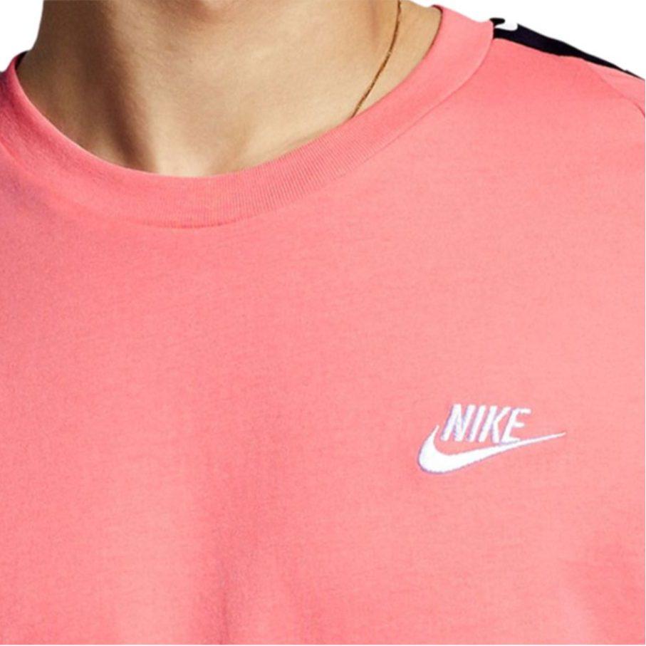 Nike T Shirts Men's Crew Neck Moderate Straight Fit BQ0025-668