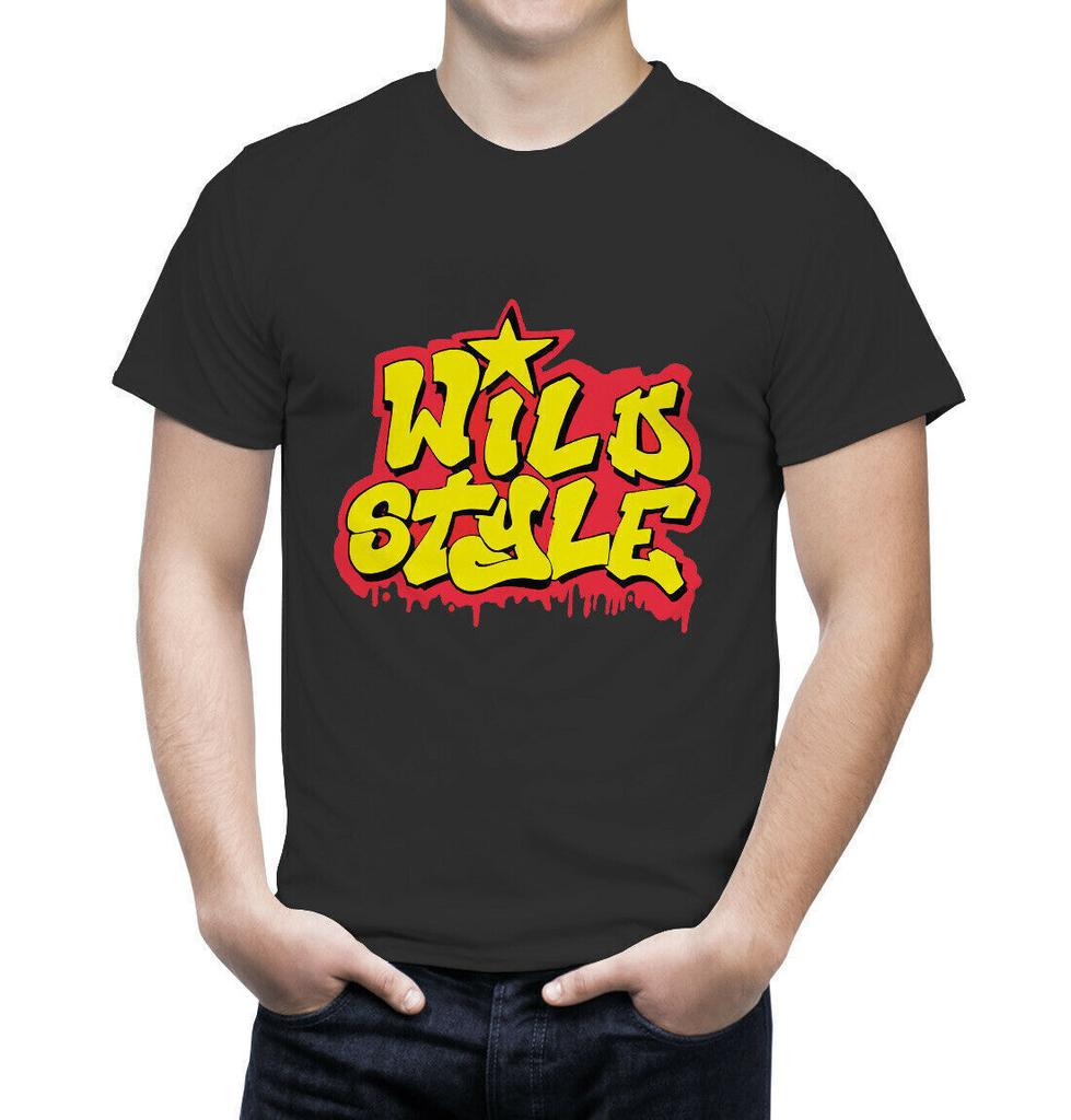 Wild Style Tshirt Hip Hop Unisex Kids Old School Breakdance Graffiti Rap