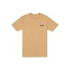 Vans Solid Color Chest Logo Crew Neck Short Sleeve T-Shirt Women Tops Brown VN0008YRYUU