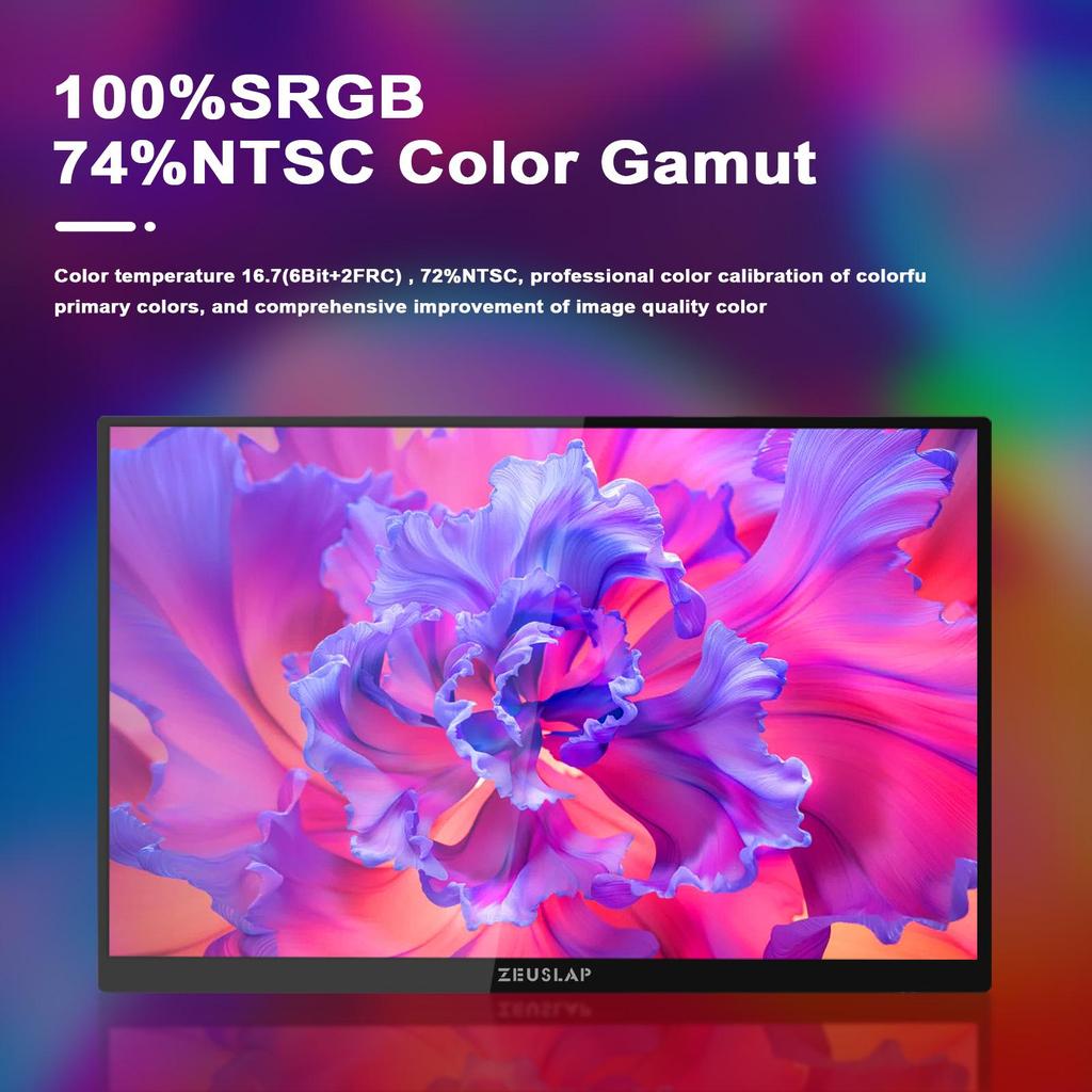 Портативный монитор ZEUSLAP Z16TV